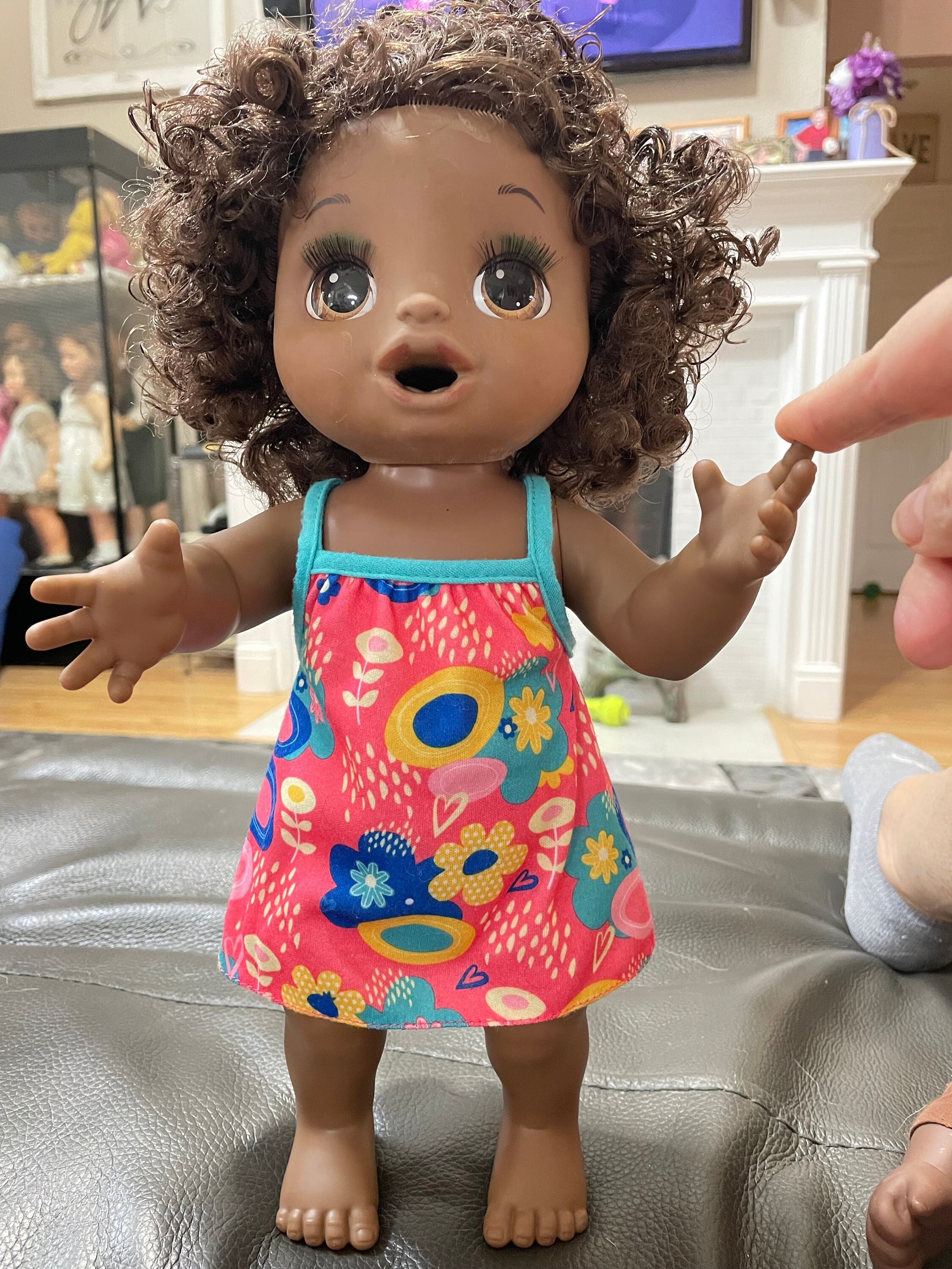 Black African American Hasbro Baby Alive Doll 