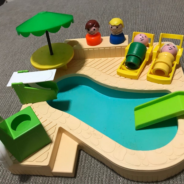 Fisher Price Little People Swimming Pool Set