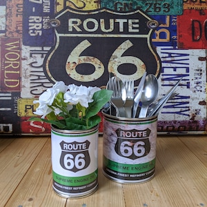 vintage classic motor oil cans storage garage reproduction display props gas station option of lids gifts for him man cave green gift image 8