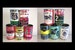 vintage classic motor oil cans storage garage reproduction display props gas station option of lids gifts for him man cave  green gift 