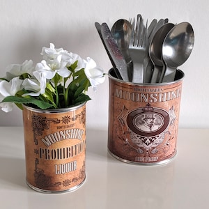 1920's Prohibition Speakeasy Props Collection Gift Set Storage Display Drinking Party Cocktail Bar Drink Alcohol Fun Table Decor