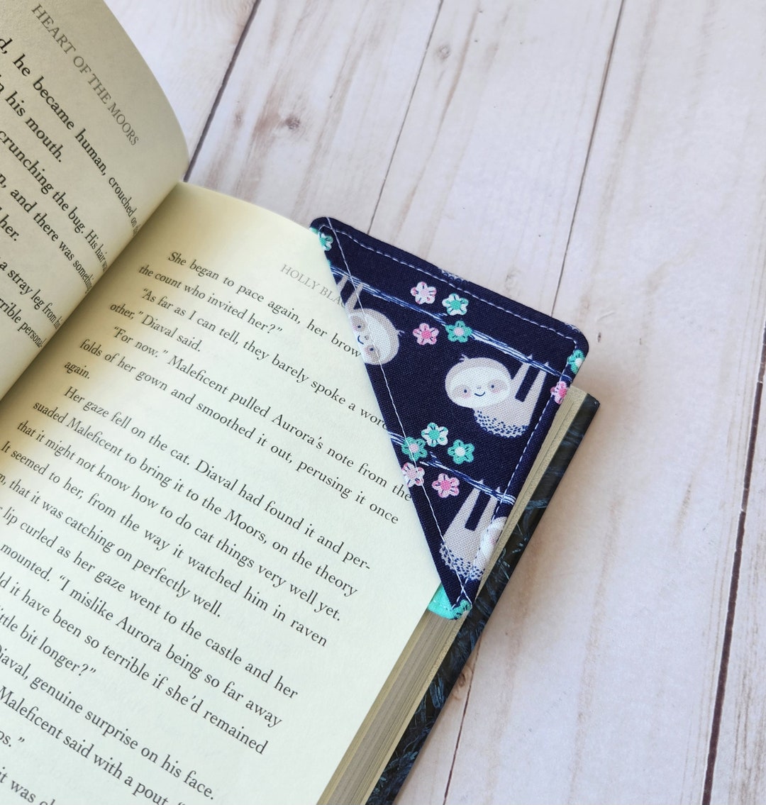 Corner Bookmark Sloths - Etsy