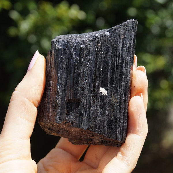 Black Tourmaline (Schorl) || 300gm || 80mm x 50mm x 40mm ||