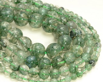 8MM MALACHITE LACE JASPER GEMSTONE GRADE AA ROUND LOOSE BEADS 16/"