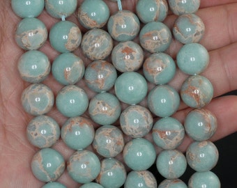 Imperial Snake Skin Jasper Gemstone 6mm 8mm 10mm 12mm Round Loose Beads 15.5 inch Full Strand LOT