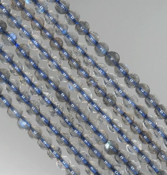 4-5mm Labradorite Gemstone Grade AAA Round Loose Beads 15.5