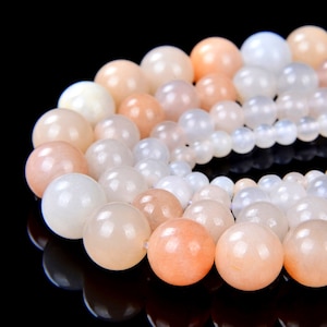 Genuine Natural Pink Aventurine Gemstone Grade Aa Round 4mm 6mm 8mm 10mm 12mm Loose beads Full Strand