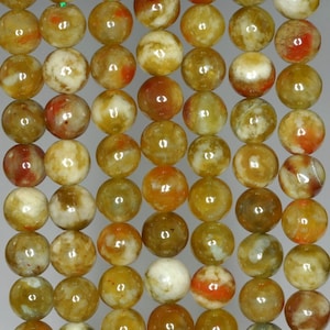 6mm Russian Serpentine Gemstone Grade AAA Green Red Round 6mm Loose Beads 15.5 inch Full Strand LOT 1,2,6 and 12 (80000382-784)