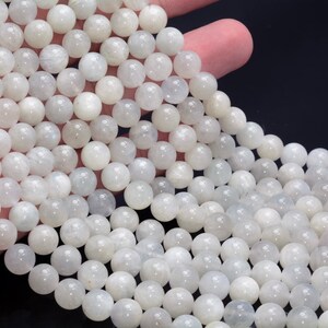 Rainbow Moonstone Gemstone Grade AA Round 6mm 8mm 10mm Loose Beads BULK (A265)