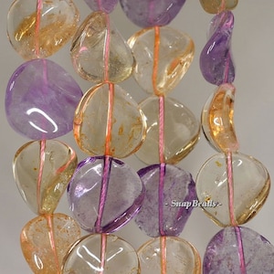 16mm Mix Quartz Gemstone Twist Round Loose Beads 7 inch Half Strand LOT 1,2,6 and 12 (90191158-B30-555)