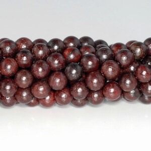 10 strengen 108PCS 6mm rode palissander gebed Boeddha Japa Mala meditatie kralen ronde losse kralen LOT (90182446-391)x10