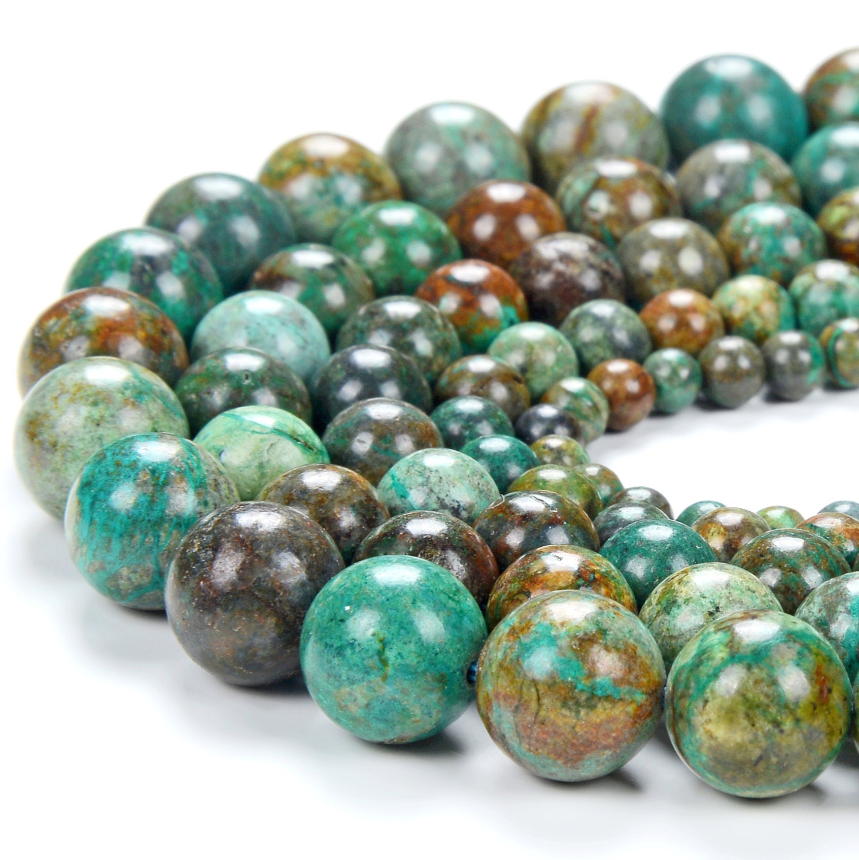 thumbnail image 2 of Eklavya Jewels Natural Shattuckite Gemstone Beads – 3mm Box Shape Faceted – 13 Inch Strand 2 of 6
