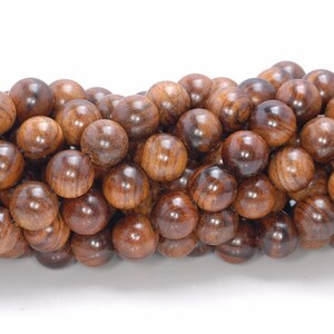 10 Strands 108PCS 6mm Natural African Rosewood Grade A Prayer Buddha Mala Meditation Beads Round Loose Beads LOT (80002382-W2)x10