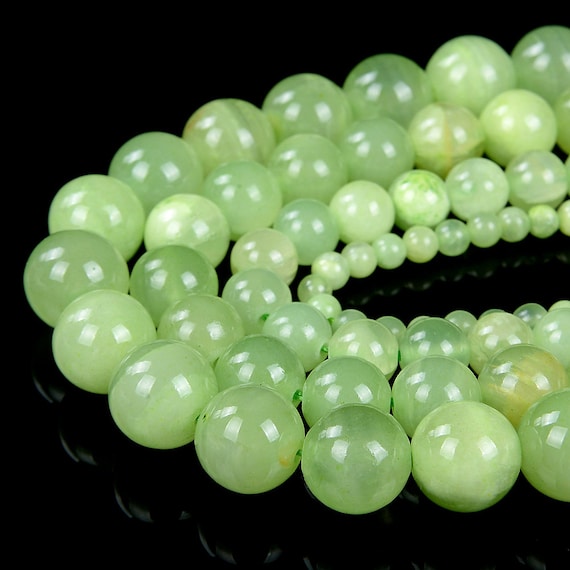 Green calcite best sale beads
