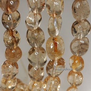 20x13-13x8mm Smoky Quartz Gemstone Nugget Loose Beads 7.5 inch Half Strand LOT 1,2,6,12 and 50 (90191250-B22-539)