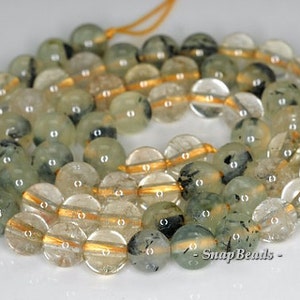 6mm Mix Quartz Gemstone Round Loose Beads 7 inch Half Strand LOT 1,2,6 and 12 (90191197-B26-547)