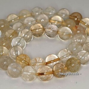 10mm Mix Quartz Gemstone Round Loose Beads 7.5 inch Half Strand (90144273-B26-546)