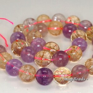 12mm Mix Quartz Gemstone Round Loose Beads 7.5 inch Half Strand LOT 1,2,6,12 and 50 (90191211-B25-545)