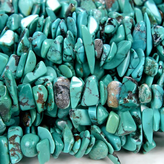 Turquoise chip beads sale