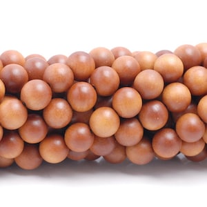 10 Strands 108PCS 6mm Fragrant Australia Sandalwood Grade A Prayer Buddha Mala Meditation Beads Round LOT (90183362-781)x10