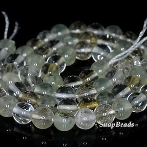6mm Mix Quartz Gemstone Round Loose Beads 7.5 inch Half Strand LOT 1,2,6 and 12 (90191195-B28-548)