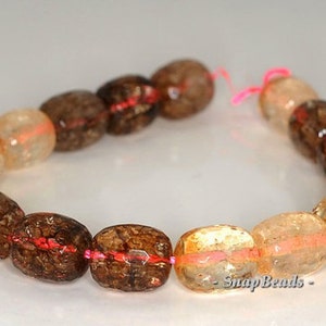 12x10mm Mix Quartz Gemstone Faceted Barrel Drum Loose Beads 7.5 inch half Strand LOT 1,2 and 6 (90144228-B32-559)