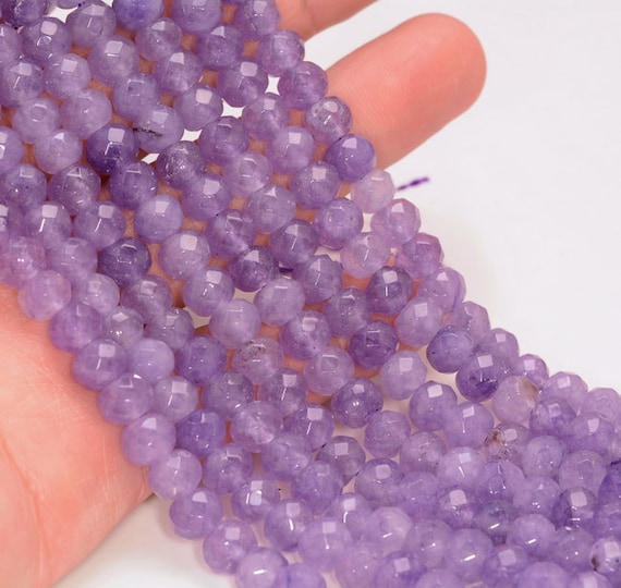 8X5MM CHALCEDONY BLUE AGATE GEMSTONE GRADE AA RONDELLE LOOSE BEADS 16/"