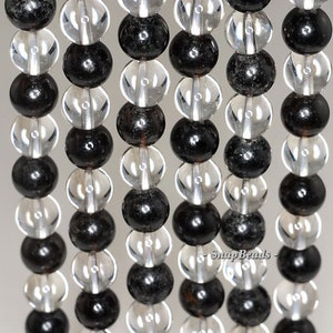 8mm Mix Quartz Gemstone Round Loose Beads 7.5 inch Half Strand LOT 1,2 and 6 (90191795-B40-584)