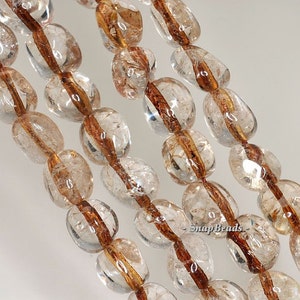 16x10-8x8mm Smoky Quartz Gemstone Nugget Loose Beads 7 inch Half Strand LOT 1,2,6 and 12 (90191361-B11-520)