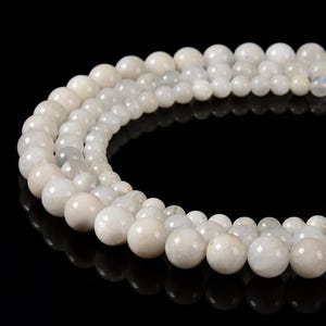 Natural Rainbow Moonstone Gemstone Round 5MM 6MM 7MM 8MM 9MM 10MM Loose Beads BULK LOT 1,2,6,12 and 50 (D591)