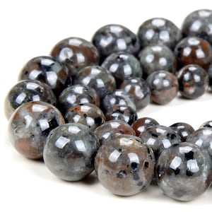 Natural Yooperlite UV Reactive Gemstone Round 6MM 7MM 8MM 9MM 10MM Loose Beads BULK LOT 1,2,6,12 and 50 (D226)