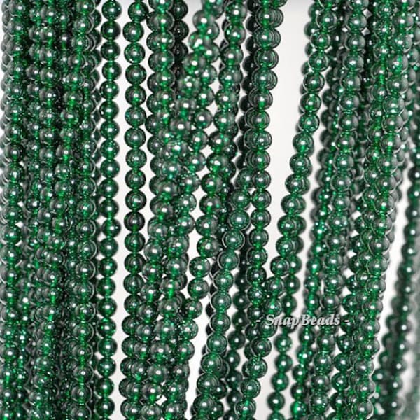 3mm Green Sandstone Gemstone Grade A Green Round 3mm Loose Beads 16 inch Full Strand LOT 1,2,6,12 and 50 (90147929-107-3mm F)