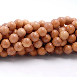 10 Strands 108PCS 8mm Rosewood Pearwood Beads Prayer Buddha Mala Meditation Beads Round Loose Beads LOT (90182708-398)x10