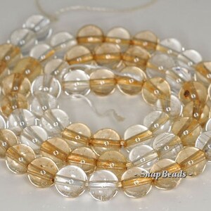 7mm Mix Quartz Gemstone Round Loose Beads 7.5 inch Half Strand LOT 1,2,6 and 12 (90144270-B26-546)