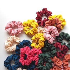 Handmade Linen Scrunchie image 4