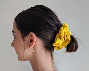 Handmade Linen Scrunchie