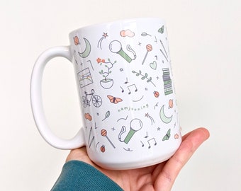 Namjooning Ceramic Mug, 15 OZ