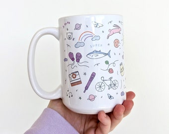 Tasse en céramique OT7, 15 OZ