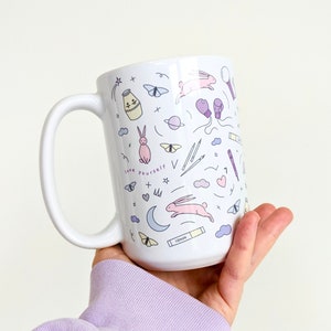 Jungkook Ceramic Mug, 15 OZ