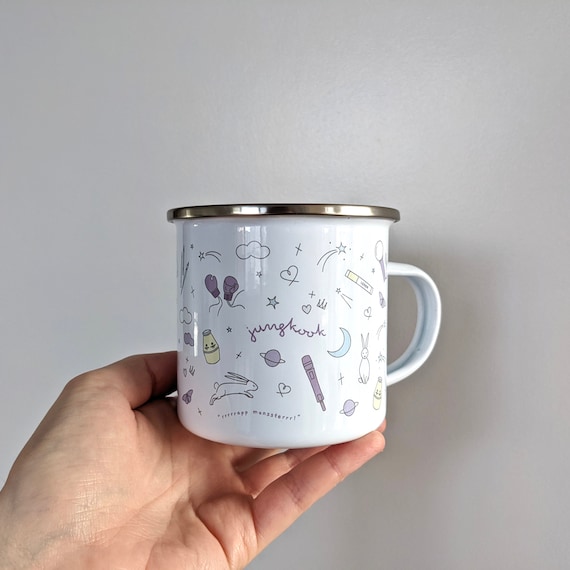【STAINLESS CUP】JUNGKOOK Amazon.com: BUILT BTS Tumbler, 20.1 fl oz (591 ml), Jungkook
