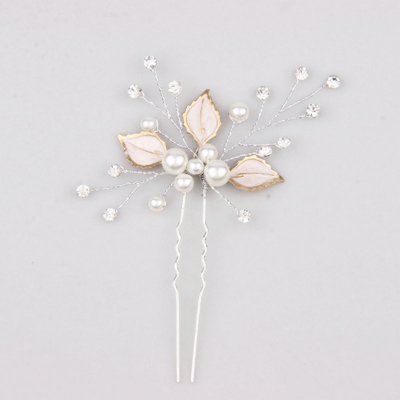Bridal Hair Pins Wedding Hair Pins Bridal Hair Pieces Pearl Etsy