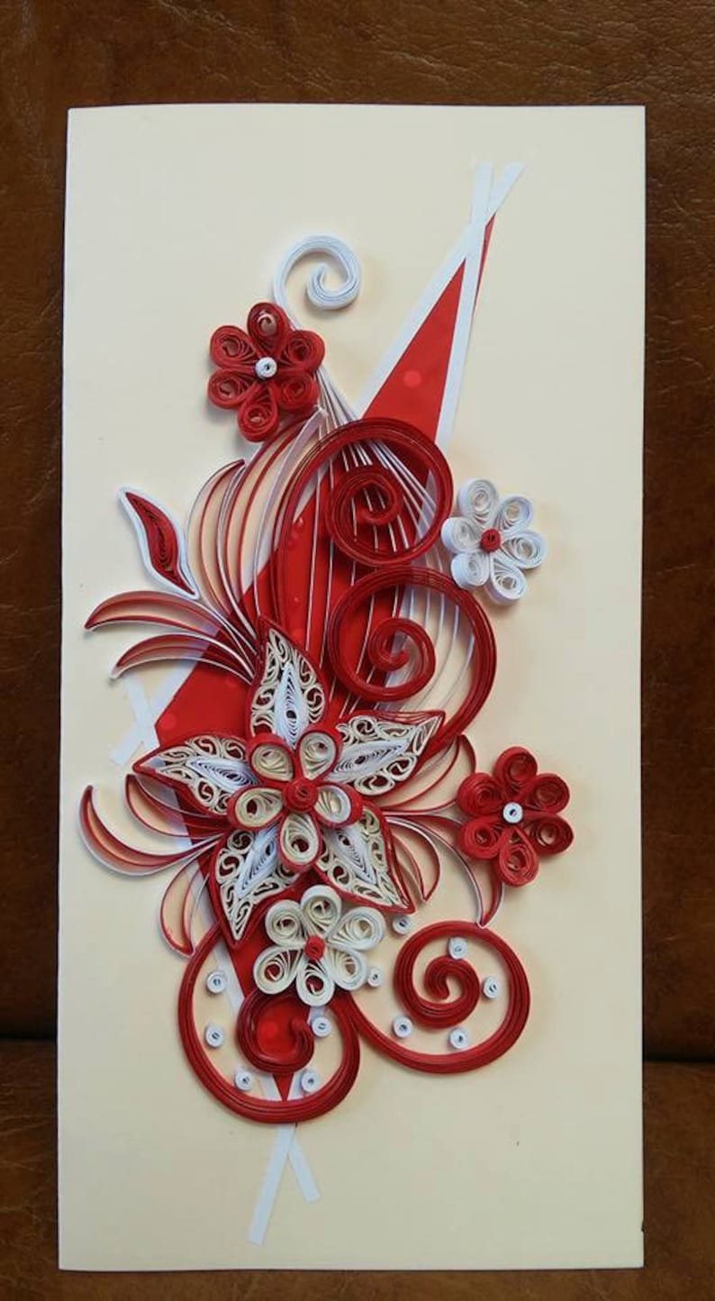 Quilling Card Etsy