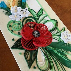 Quilling card