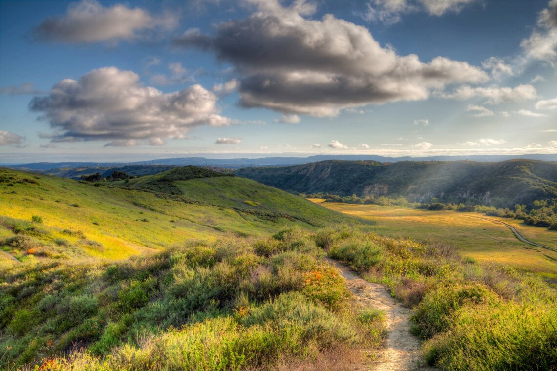 Rolling Hills Sunset Fine Art Landscape Photograph Etsy