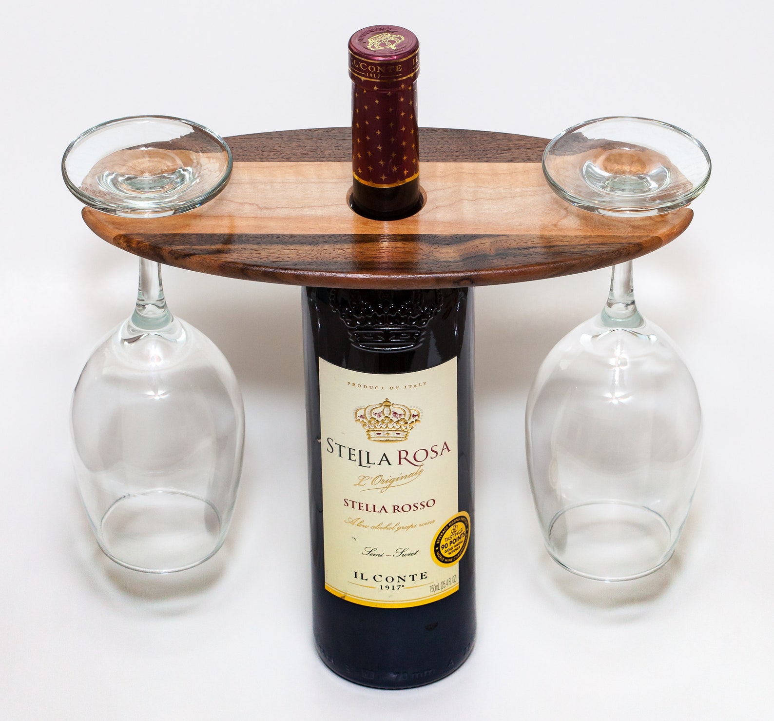 etsy wine glass holder