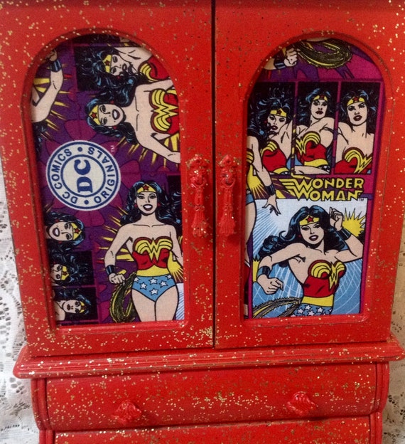wonder woman jewelry box