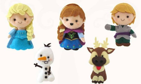 Characters From Frozen Tiana And The Baby Cradle Mobile Felt Etsy