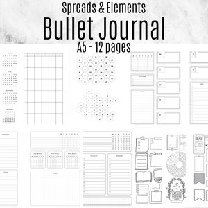 Page Bullet Journal 2023 2024 