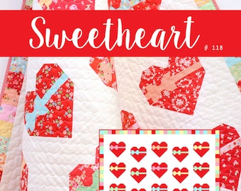 PDF パッチワーク説明書 - スイートハート キルト