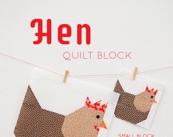 PDF Ostern Patchwork Anleitung - Henne Quilt Block